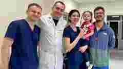 Львівські нейрохірурги видалили частину півкулі мозку 4-річній пацієнтці з Північної Ірландії