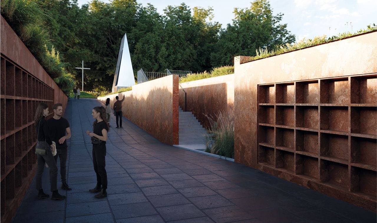 Проект меморіалу Героїв України у Львові