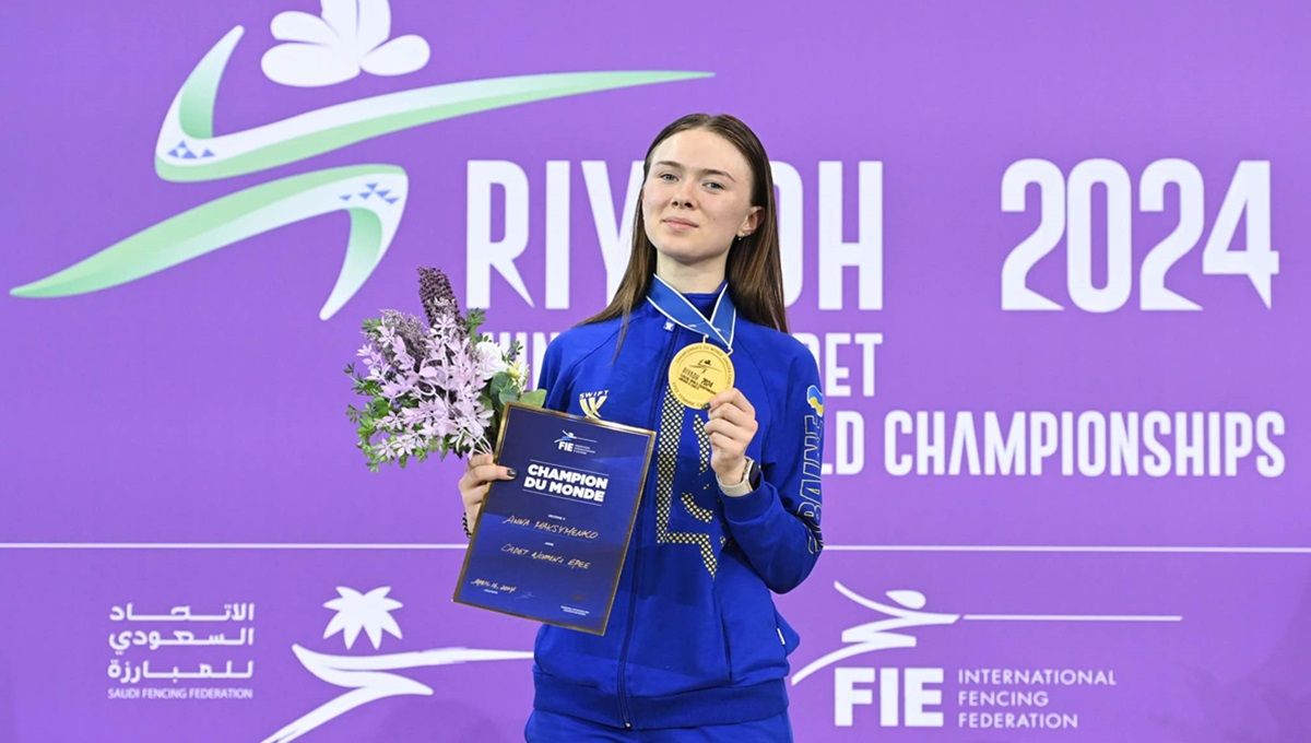 16-річна львів’янка стала чемпіонкою світу з фехтування