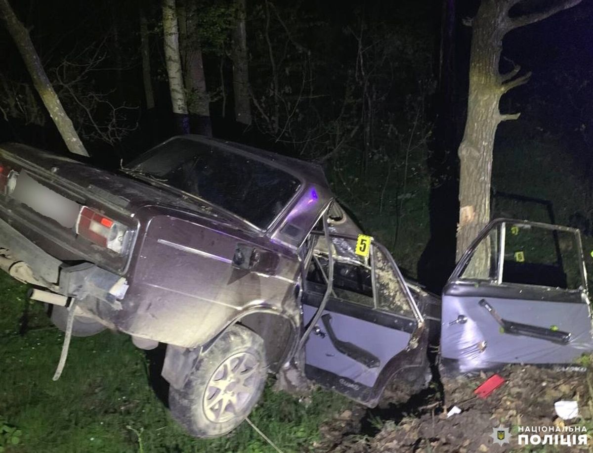 У ДТП із п'яним водієм на Рівненщині загинула 19-річна пасажирка ВАЗ
