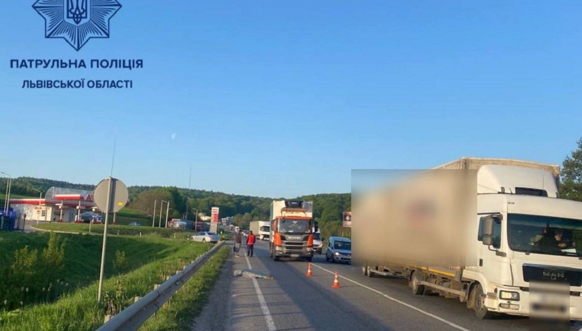На об'їзній Львова через ДТП ускладнений рух транспорту 