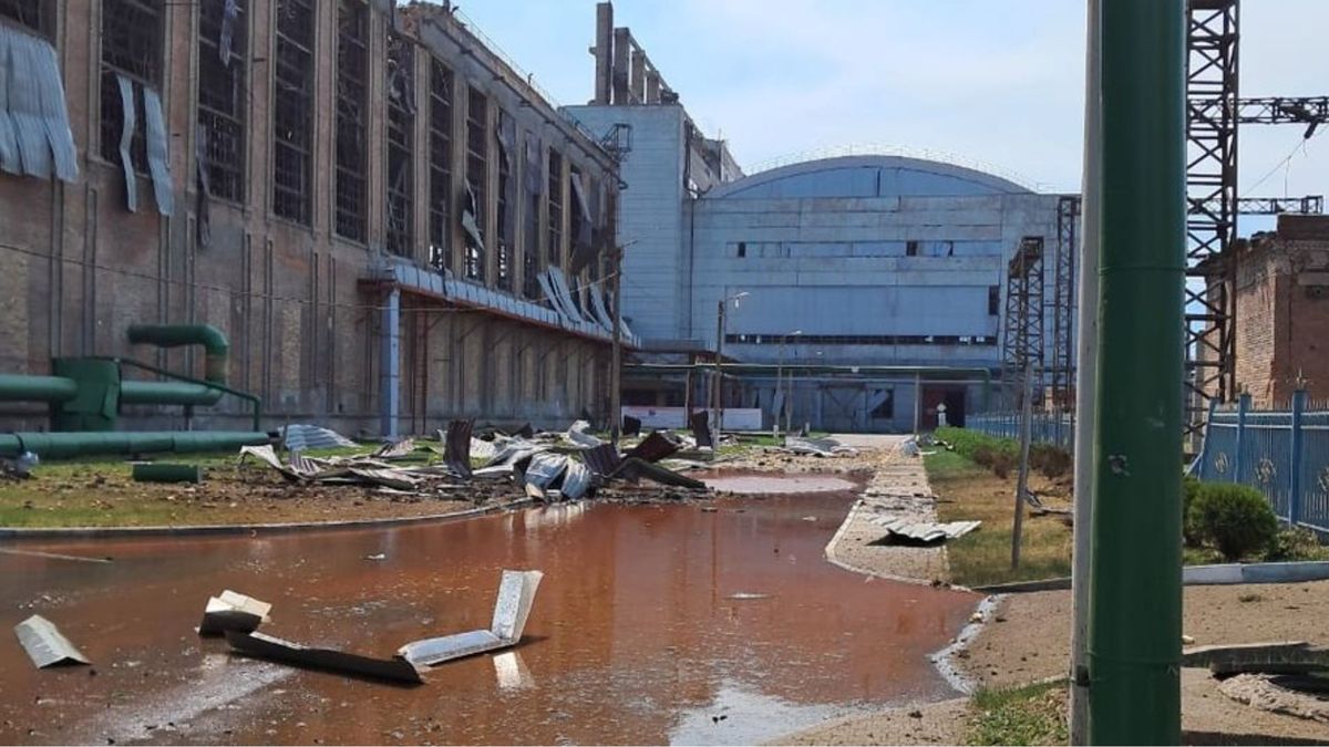 Росіяни випустили п'ять касетних та фугасних ракет по Слов'янській ТЕС