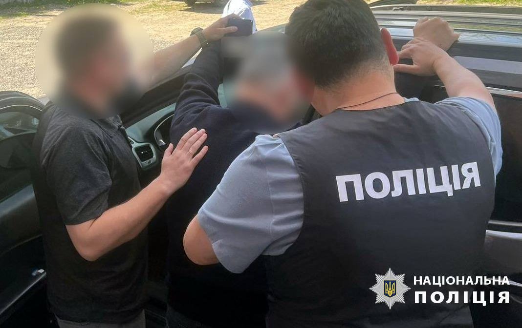 Затримання чиновника (Фото поліції)