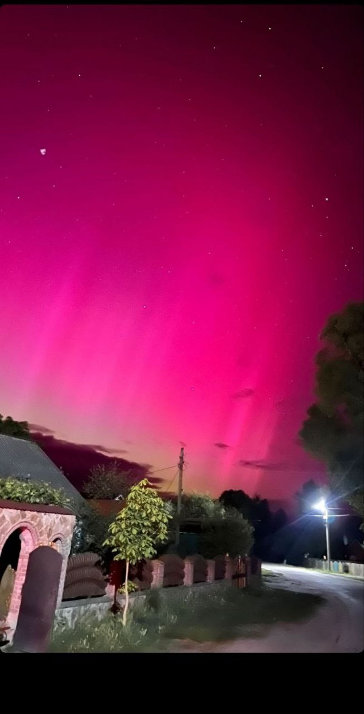 Сяйво на Рівненщині (фото з телеграм-каналів)