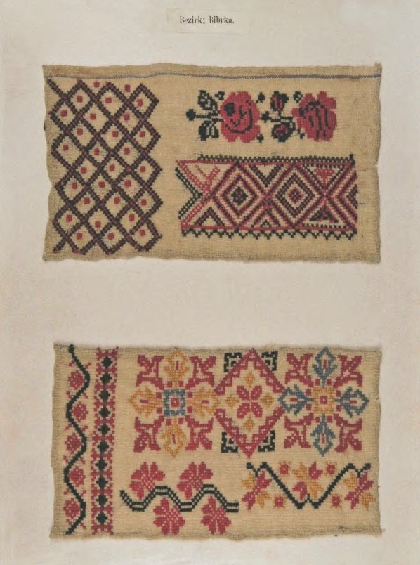 Вишивка Бібрки