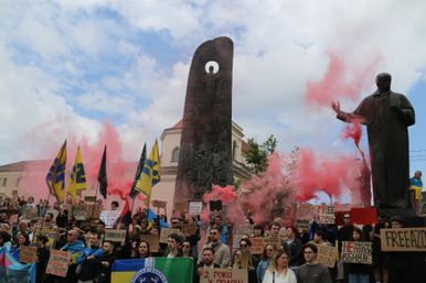 У Львові відбулася акція до других роковин полону захисників  «Азовсталі»
