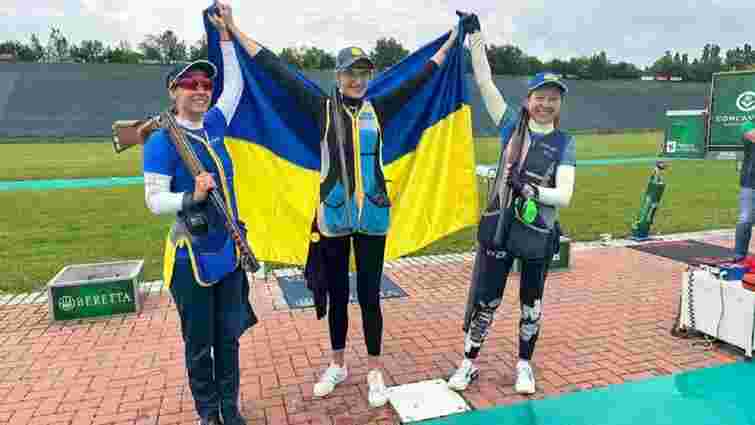 Спортменки з Львівщини стали чемпіонками Європи зі стендової стрільби