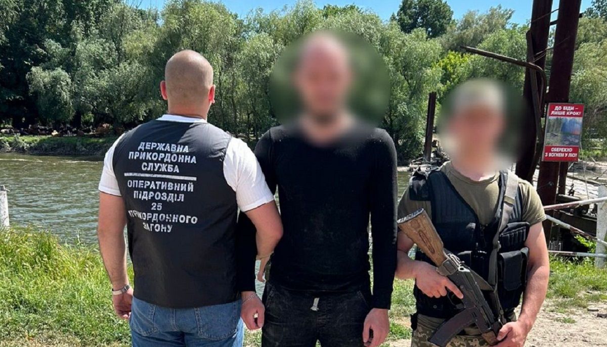 На Одещині 28-річний ухилянт намагався перетнути кордон на надувному матраці