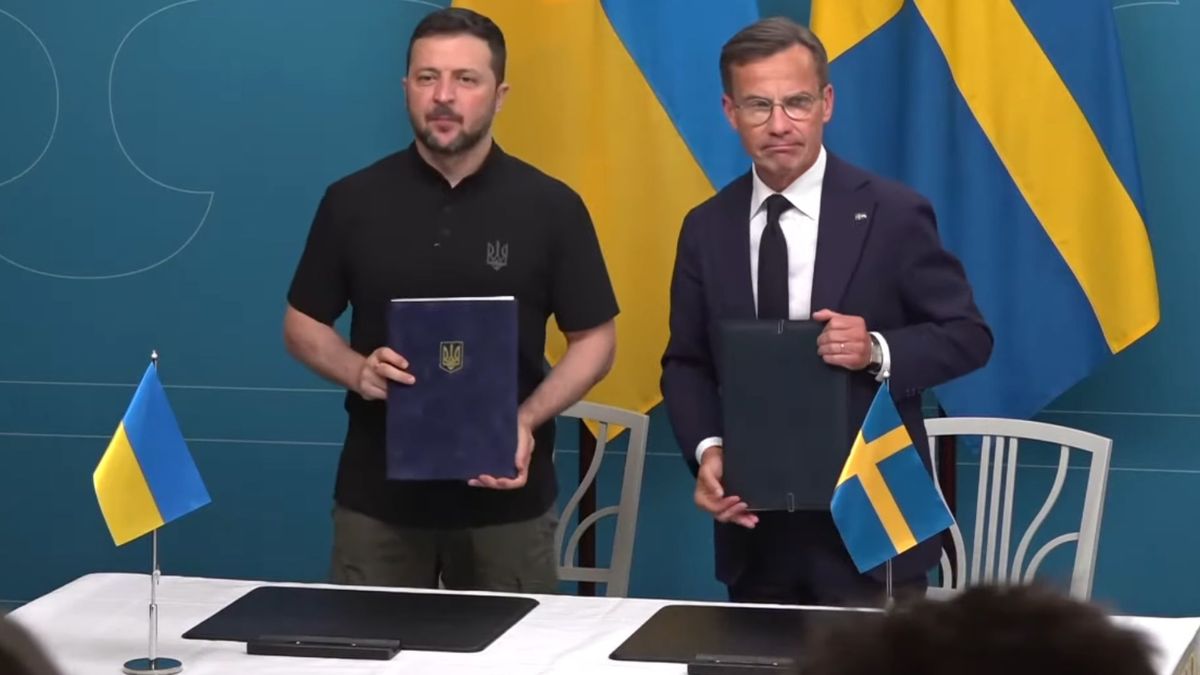 Україна та Швеція підписали мільярдну безпекову угоду 
