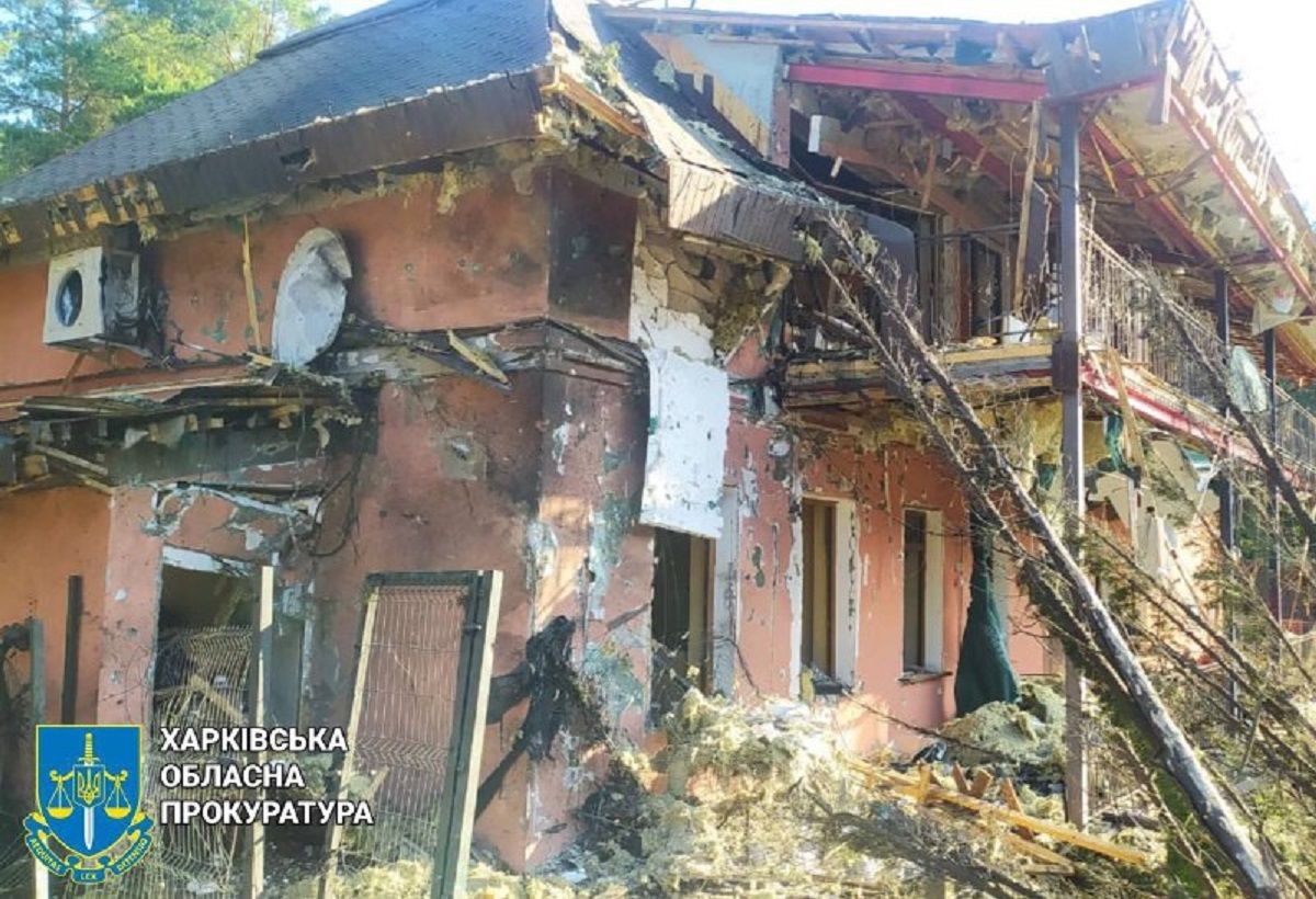 Вночі росіяни атакували базу відпочинку на Харківщині, загинув чоловік