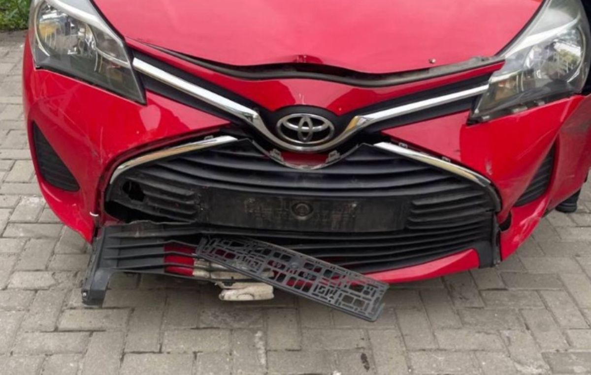 У Луцьку п'яна водійка Toyota Yaris скоїла потрійну ДТП