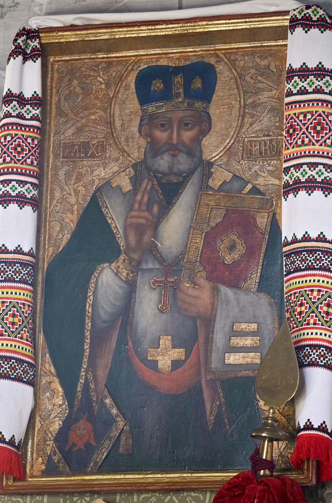 Давня ікона св. Миколая