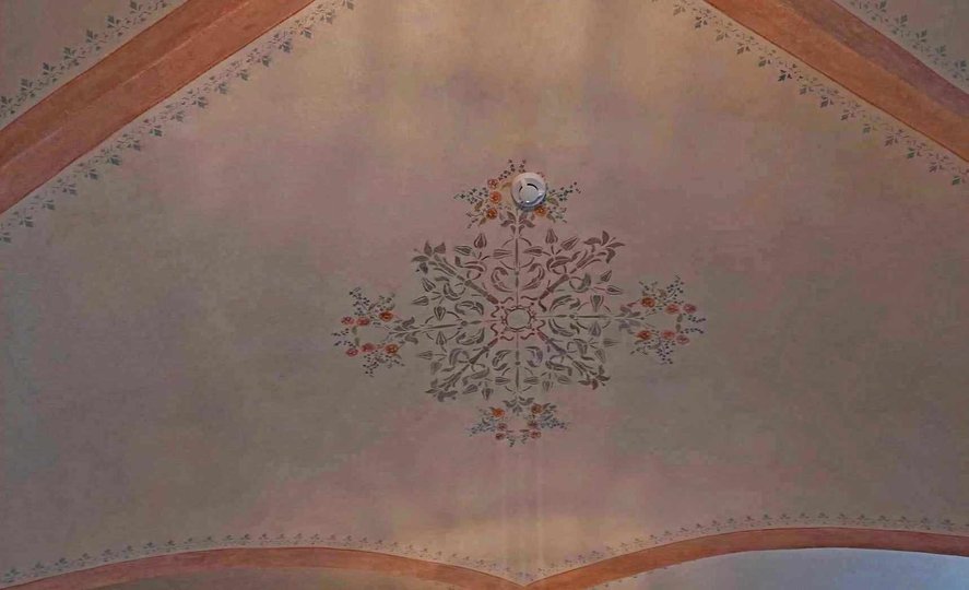 Розета на склепінні