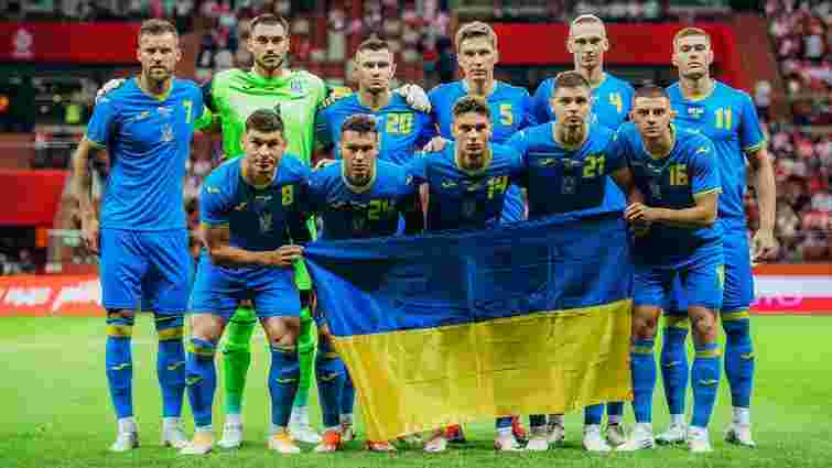 Україна опустилась на дві сходинки в рейтингу ФІФА після поразки від Румунії на Євро-2024