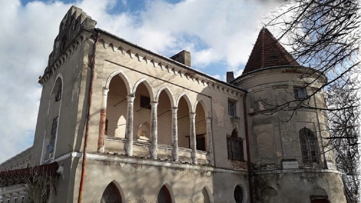 Палац у Мостиськах, що прийняв капітуляцію Перемишля