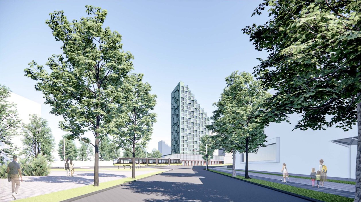 Візуалізація будинку на вул. Угорській, 26