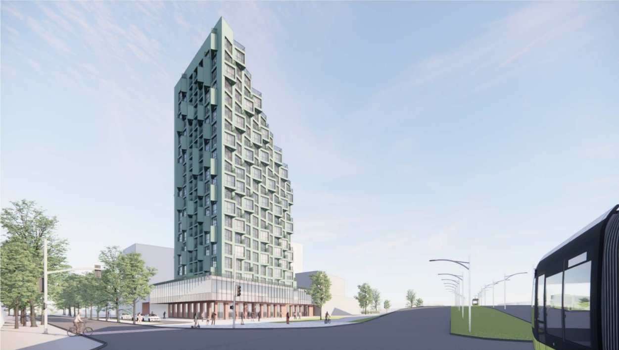 Візуалізація будинку на вул. Угорській, 26