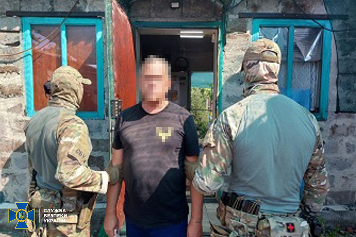СБУ затримала агента російського спецназу за підготовку прориву на Донеччині 
