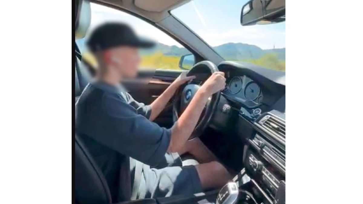 Патрульні затримали львів'янку, яка посадила за кермо BMW 12-річного сина