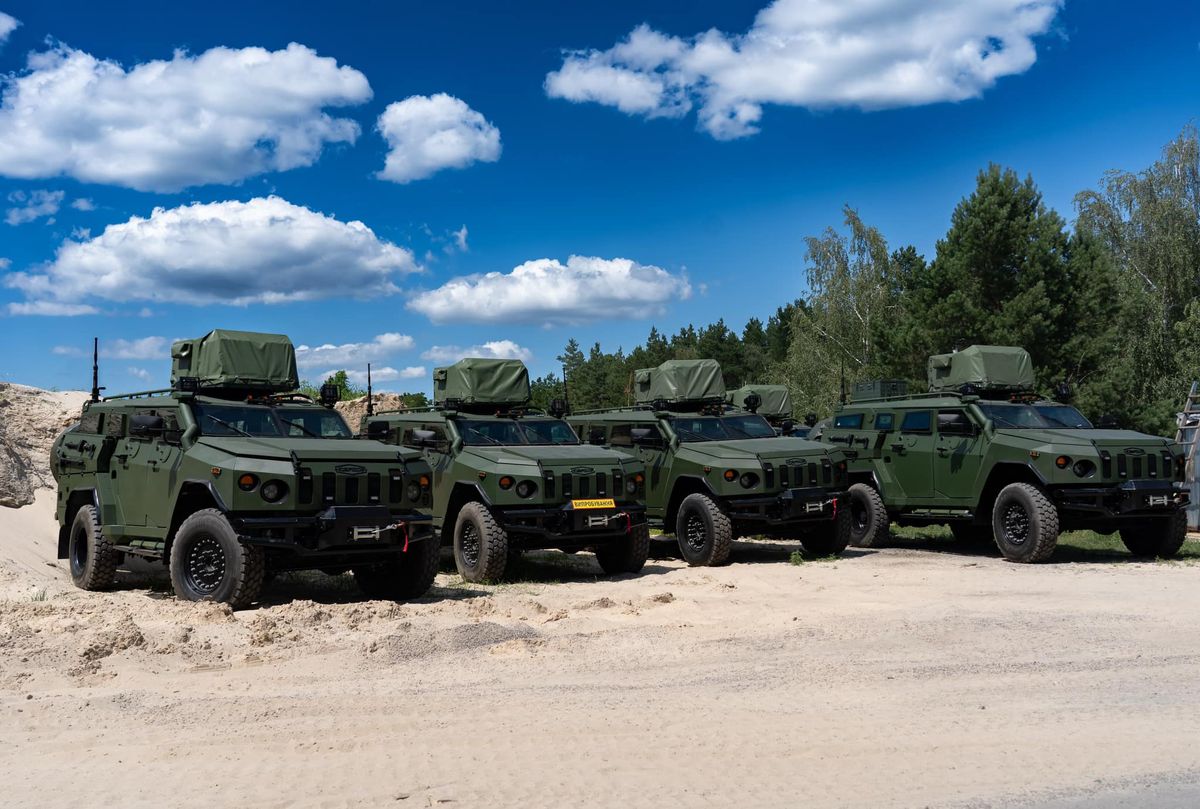 Нацгвардія отримала першу партію бронеавтомобілів «Новатор-2»