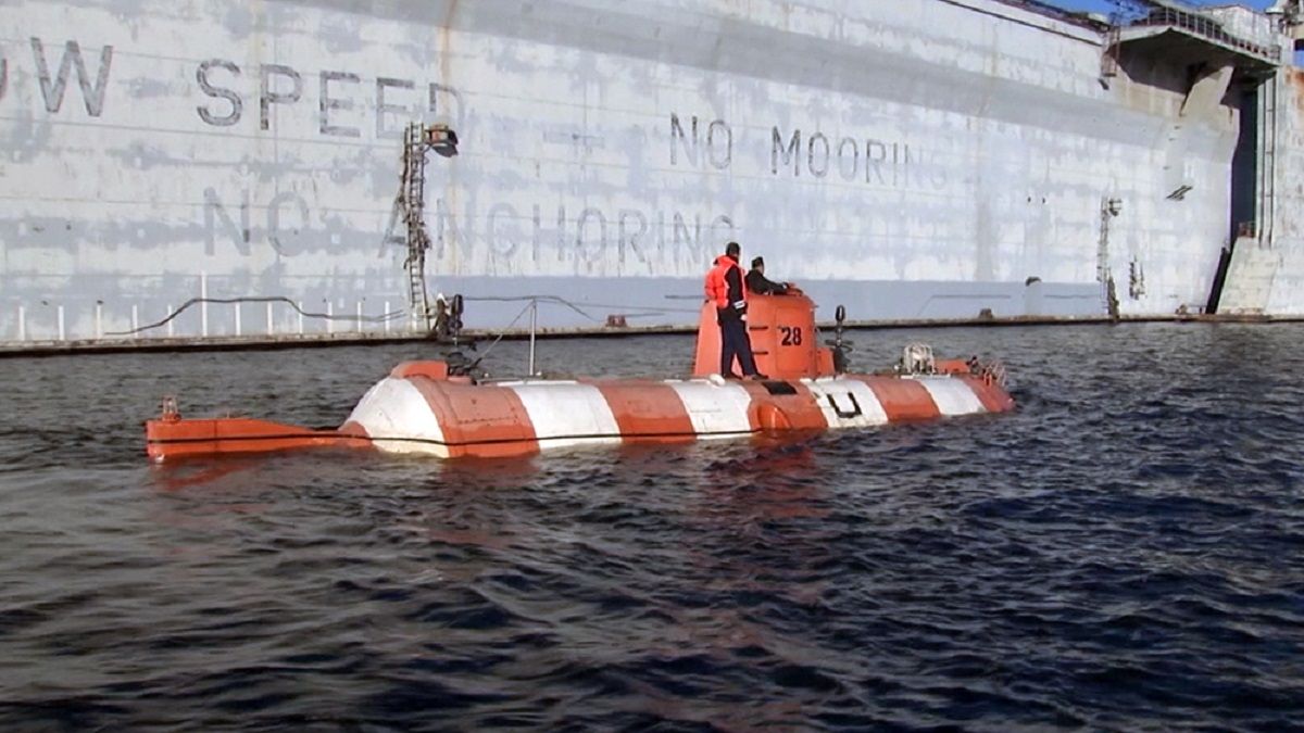 У Норвезькому морі зіткнулись російські корабель та глибоководний рятувальний батискаф