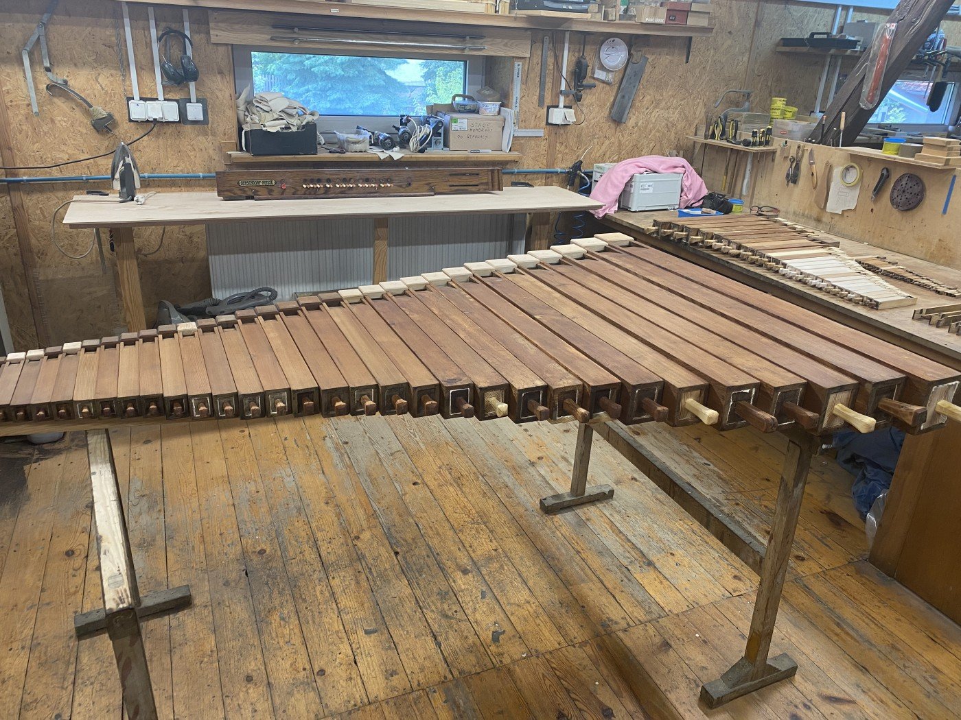 Розібрані елементи органа (фото Polonika)