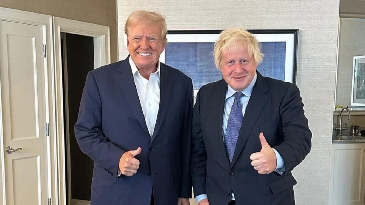Борис Джонсон та Дональд Трамп під час зустрічі обговорили підтримку України  