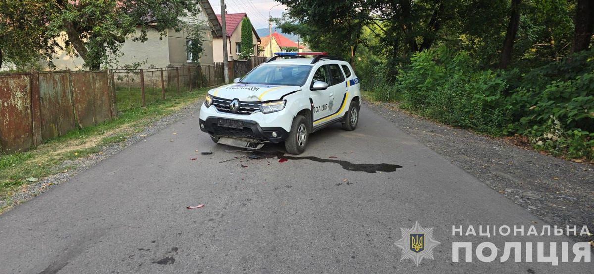 На Закарпатті патрульні зі стріляниною зупинили п’яного водія, який намагався їх збити