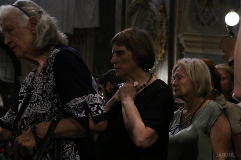 Прощання з Іриною Фаріон (Фото ZAXID.NET)