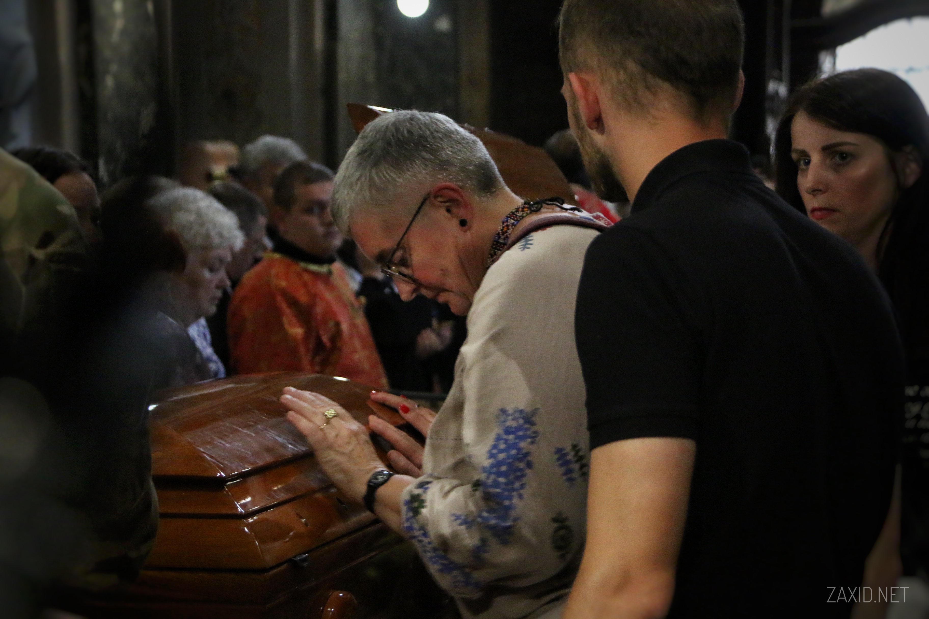 Прощання з Іриною Фаріон (Фото ZAXID.NET)