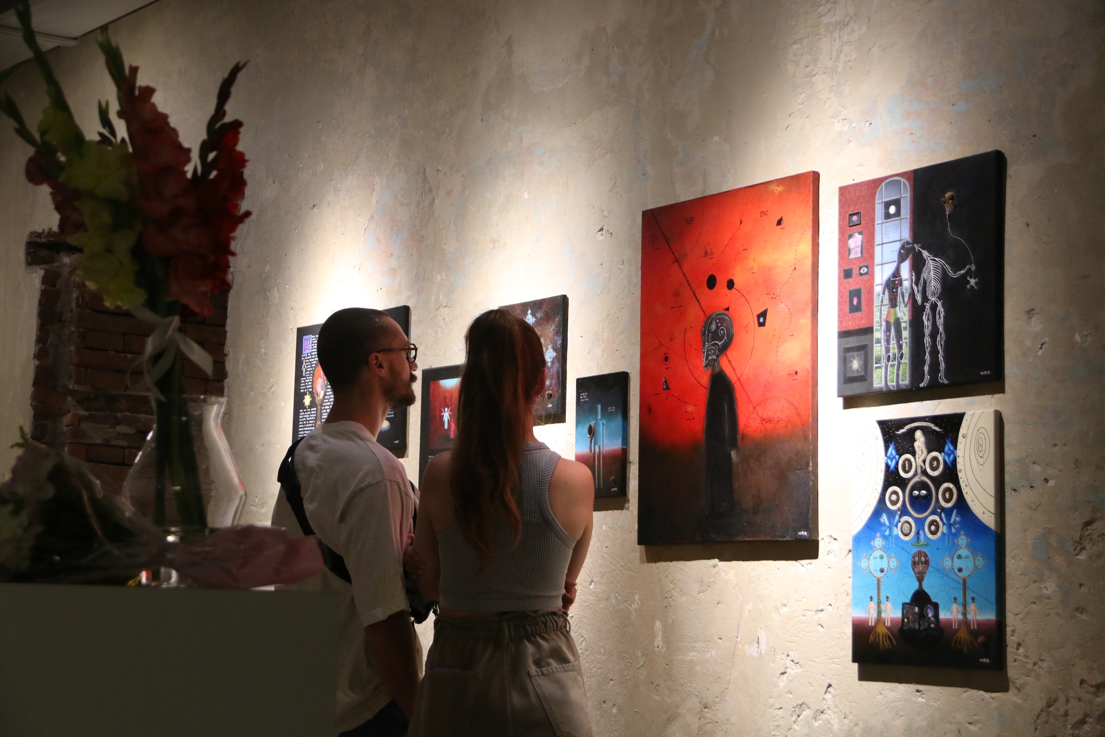 Відкриття виставки у мистецькому центрі на Стефаника, 11 (Фото ZAXID.NET)