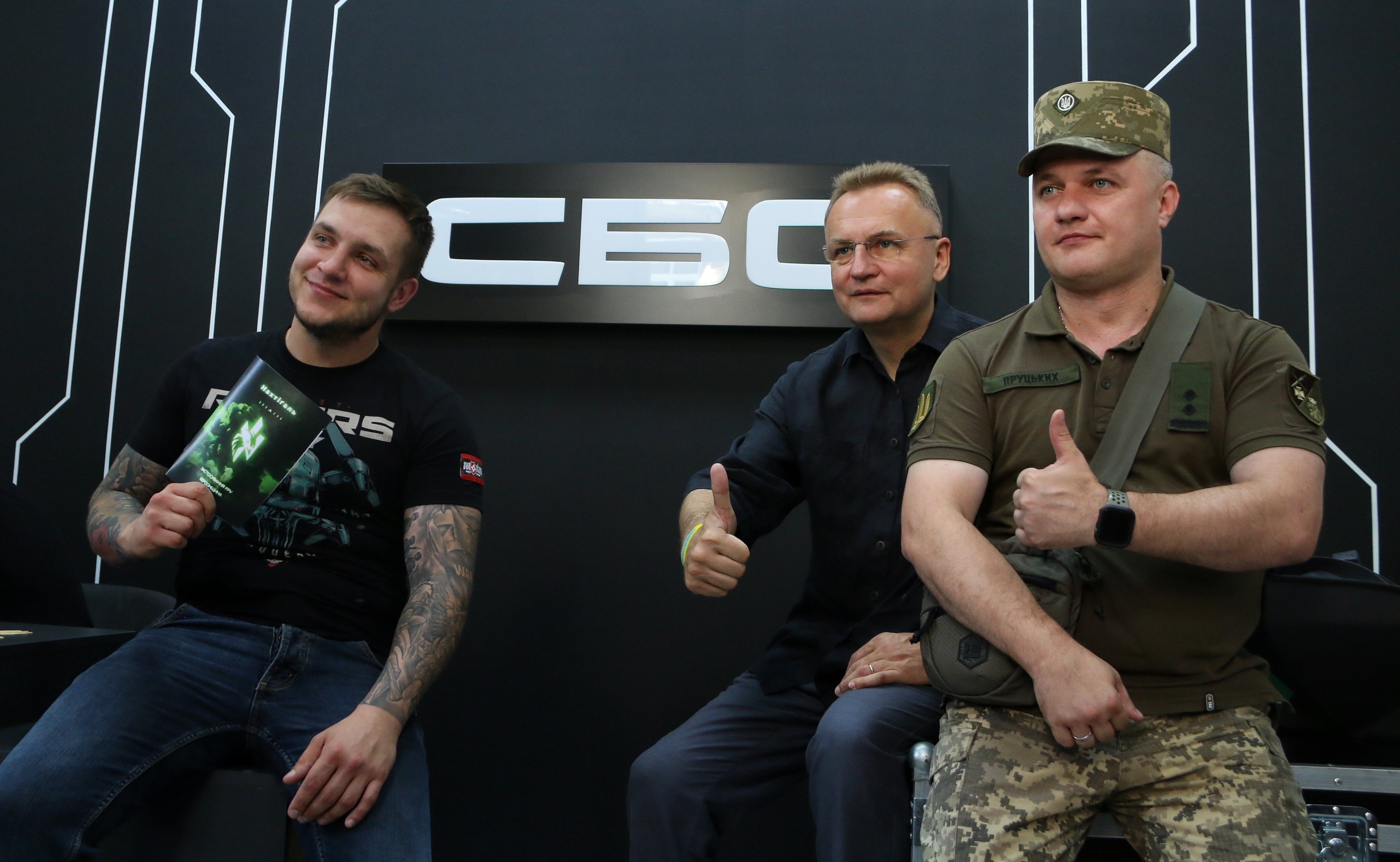 Ігор Шолтис, Андрій Садовий та Борис Пруцьких (Фото ZAXID.NET)