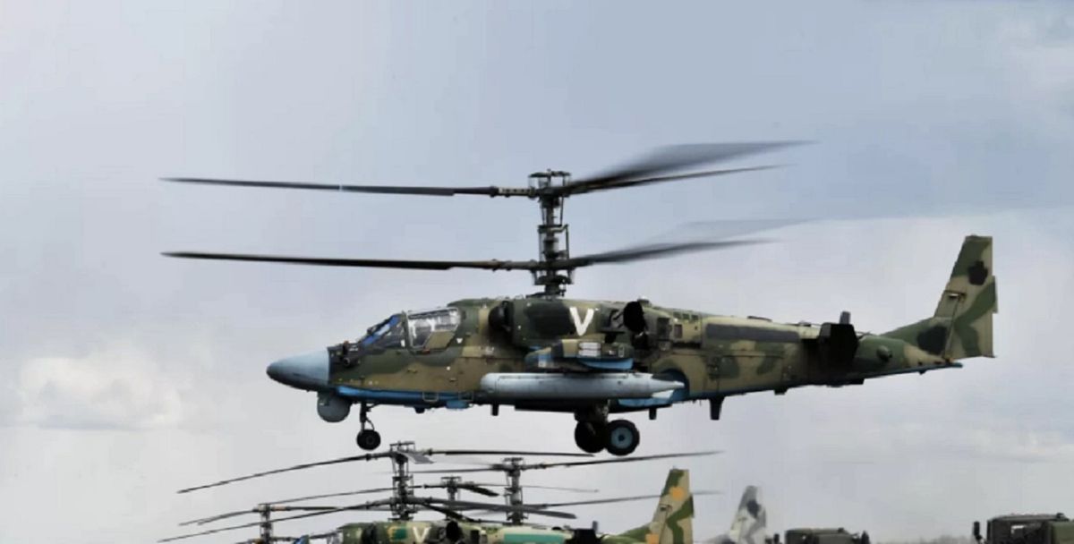 Росіяни втратили ще один ударний вертоліт Ка-52 у Курській області 