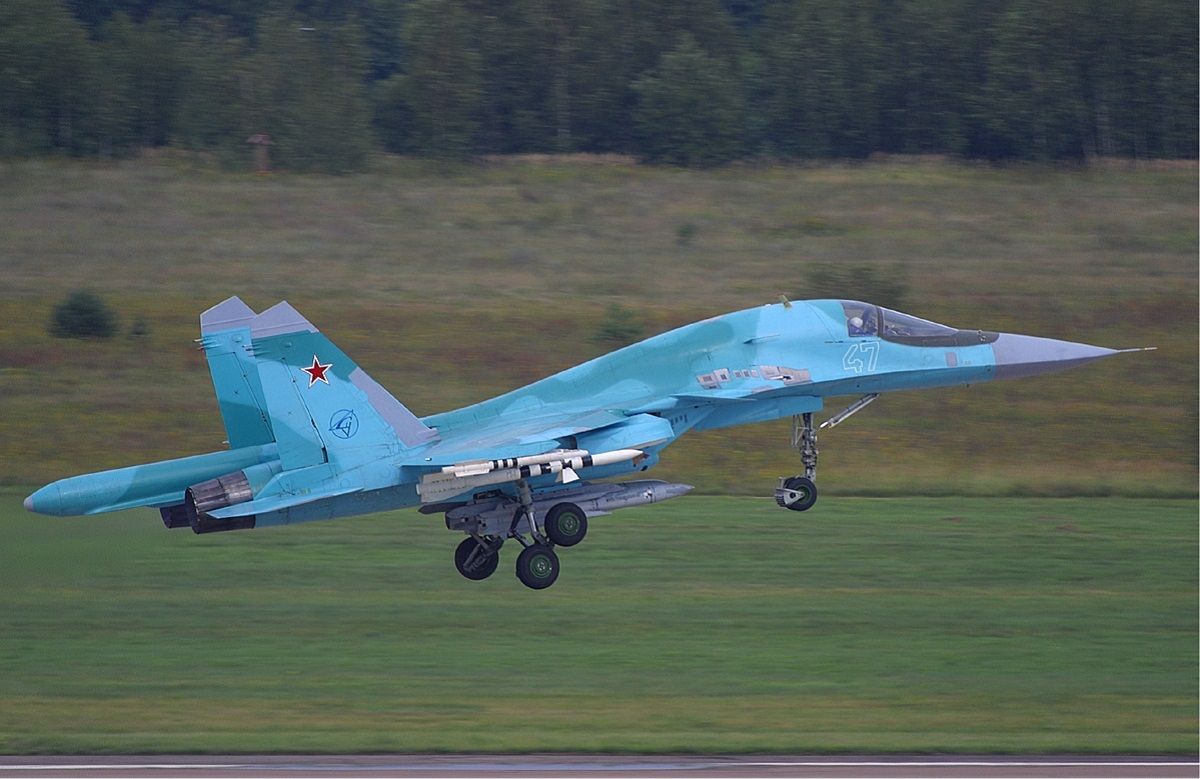 Сили оборони знищили російський винищувач Су-34 у Курській області