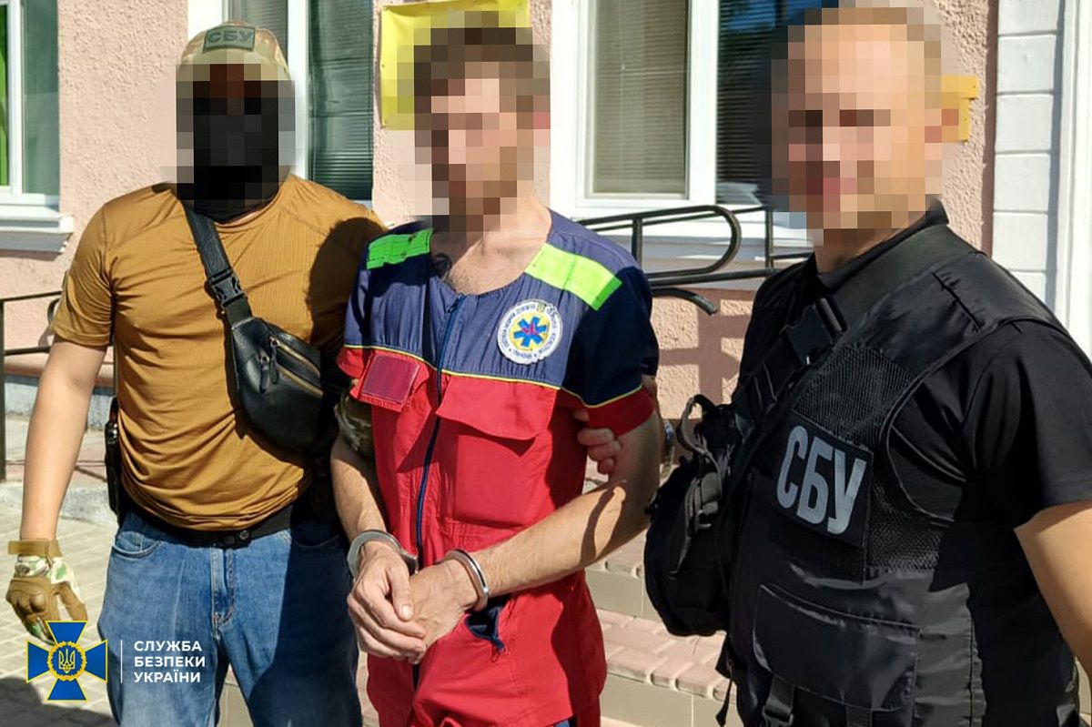 СБУ затримала в Одесі фельдшера швидкої допомоги за шпигунство для росіян
