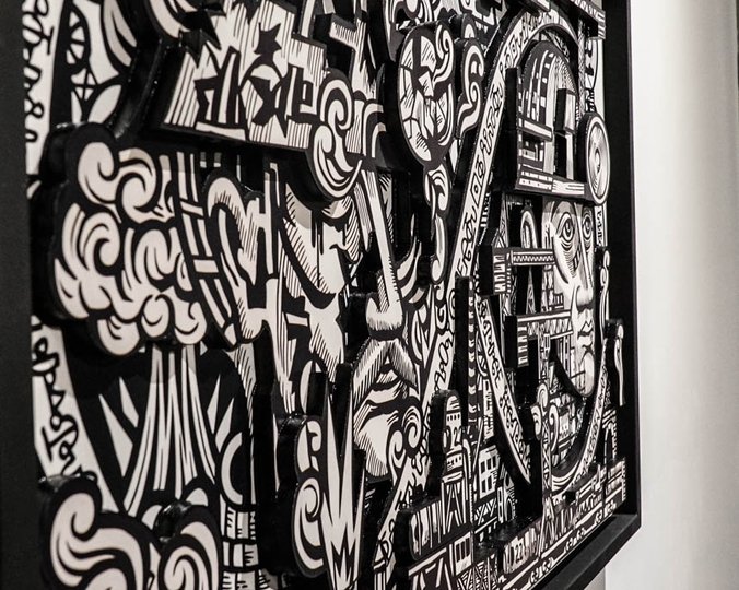 Роман Мінін «Безкінечна індустрія», 2022-2024р (фрагмент)