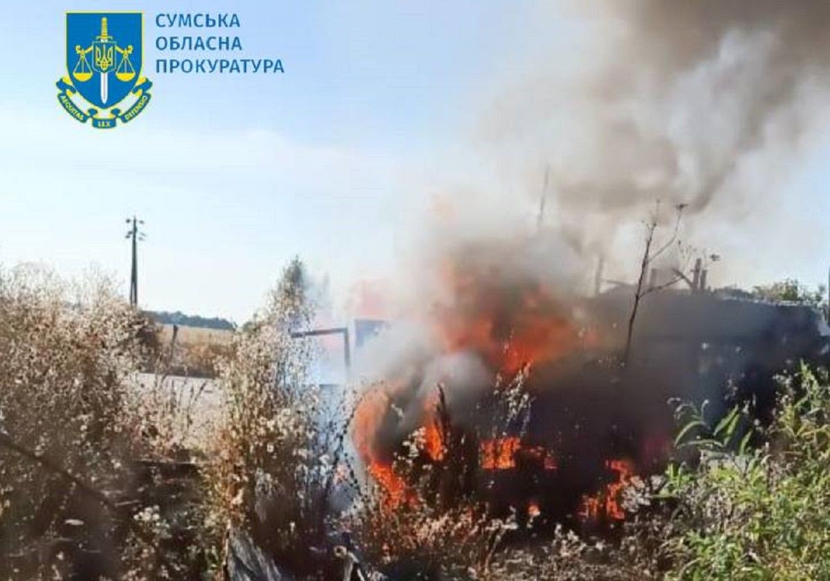 Росіяни атакували дроном автомобіль на Сумщині, загинуло подружжя 