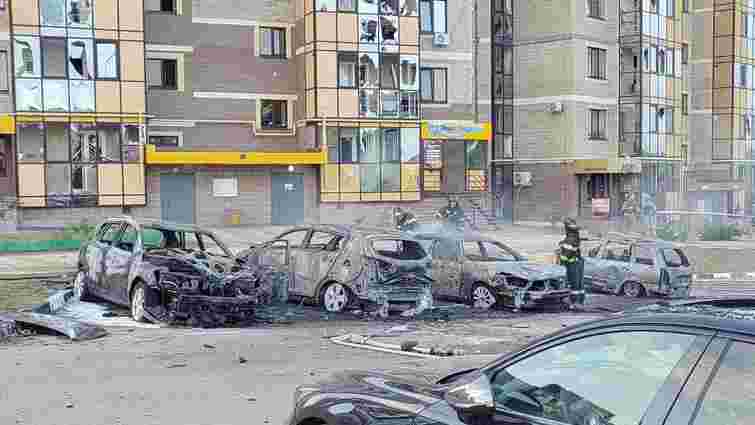 У Бєлгородській області після низки вибухів спалахнули пожежі