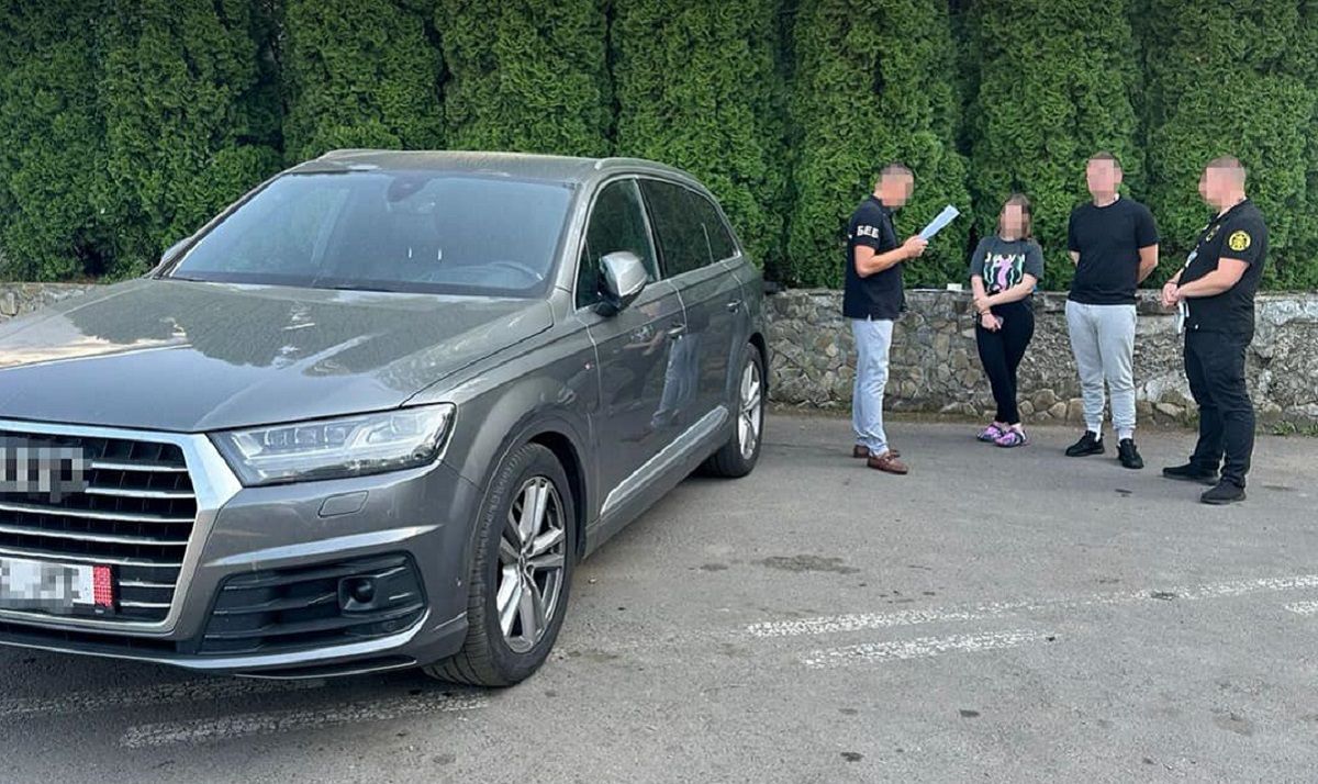 На кордоні з Польщею вилучили кросовер Audi Q7, завезений під виглядом гуманітарки