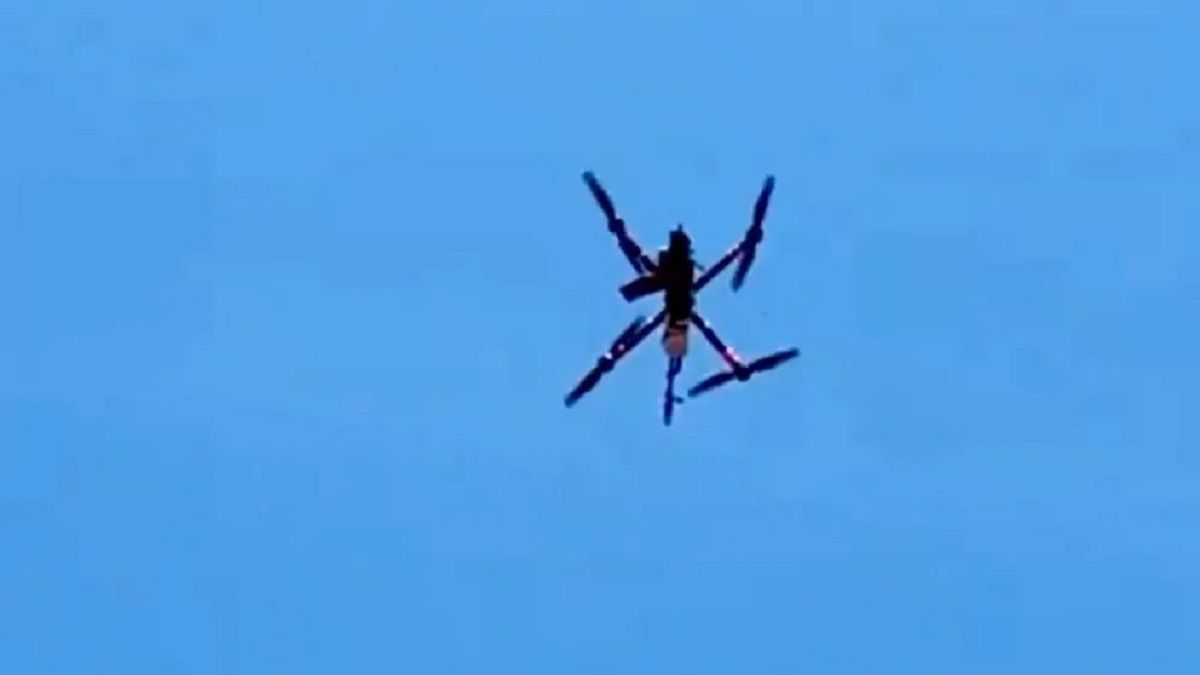 Сили оборони вперше застосували автомат Калашникова з дрона