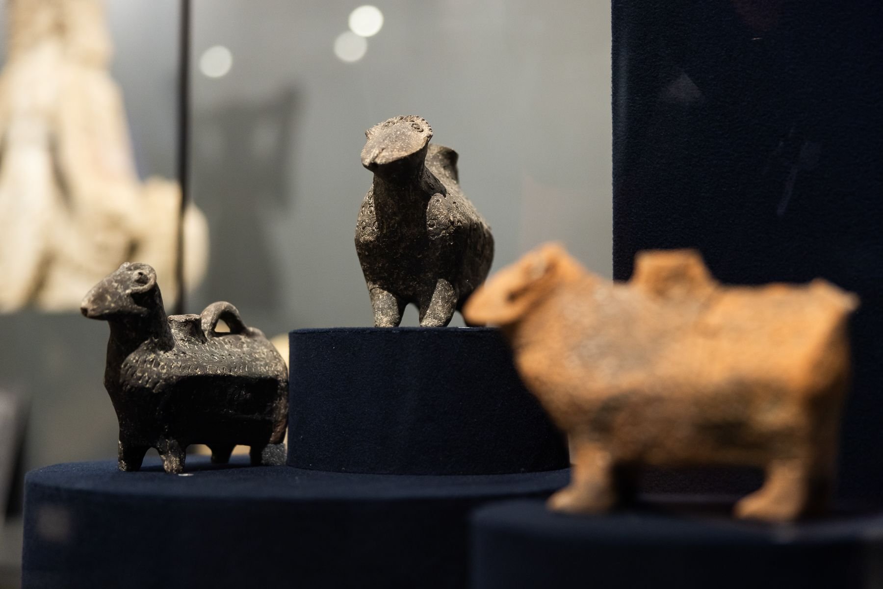 Глиняні водолії у формі барана. 4 ст. н. е.