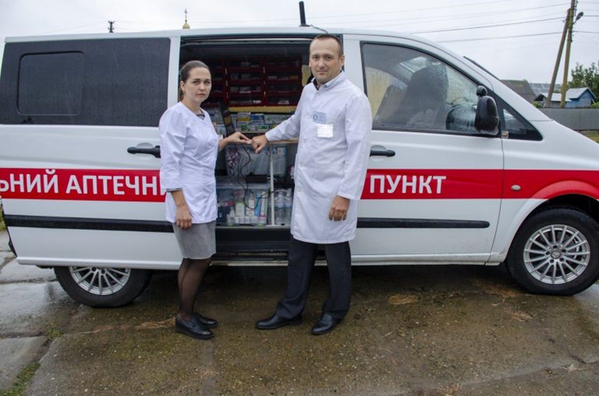 На Буковині запрацював перший мобільний аптечний пункт