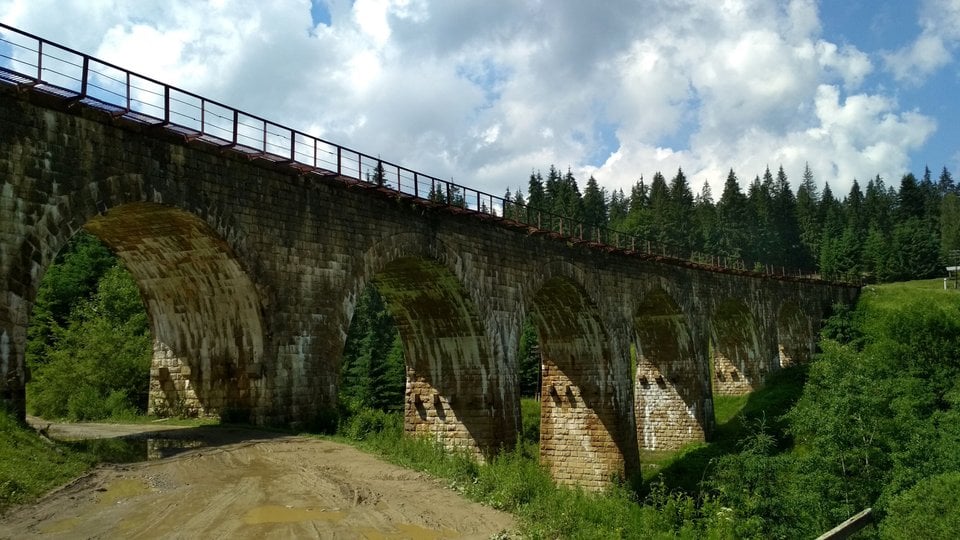 Віадук у Ворохті (фото ZAXID.NET)