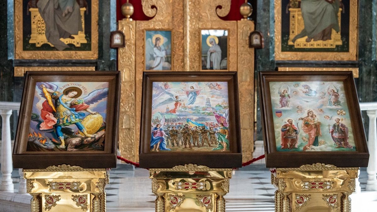 У Києво-Печерській лаврі відродили традицію української військової ікони