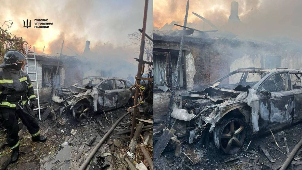 У Бердянську вибухнув автомобіль судді-колаборанта