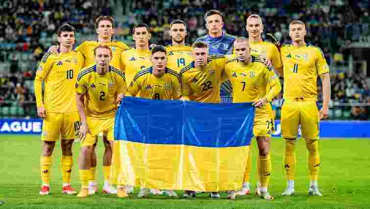 Збірна України опустилась на одну сходинку в рейтингу ФІФА після жовтневих матчів у Лізі націй