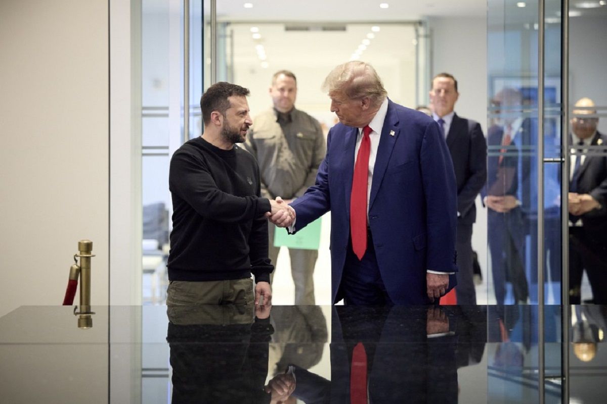 Володимир Зеленський привітав Дональда Трампа з перемогою
