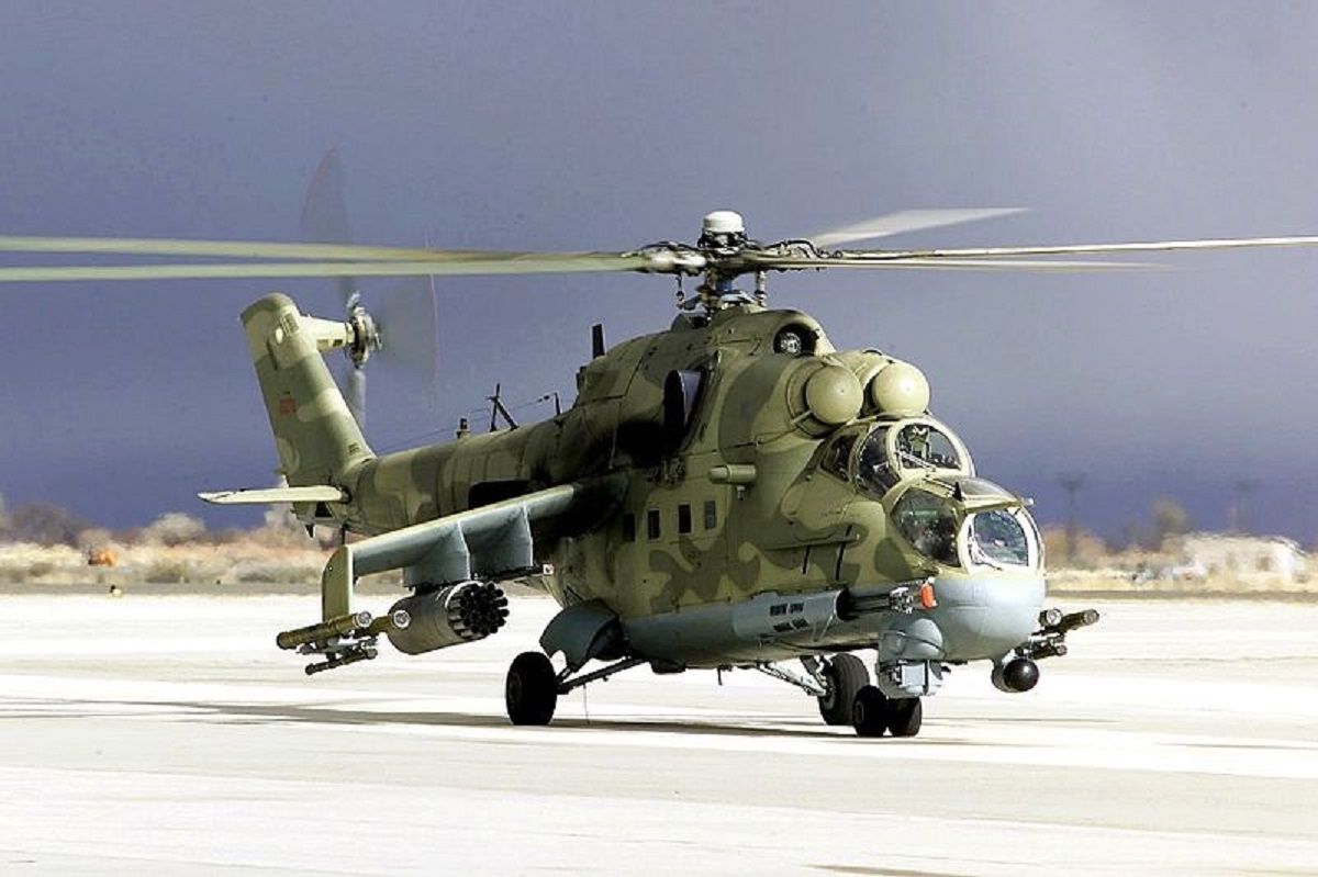 Розвідка повідомила про знищення гелікоптера  Мі-24 у Московській області