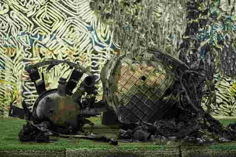 СБУ показала уламки нової балістичної ракети, якою окупанти вдарили по Дніпру