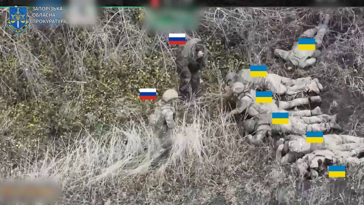 Росіяни стратили п'ятьох українських військовополонених на Запоріжжі